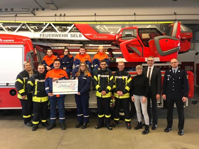 500€ für die Jugendfeuerwehr
