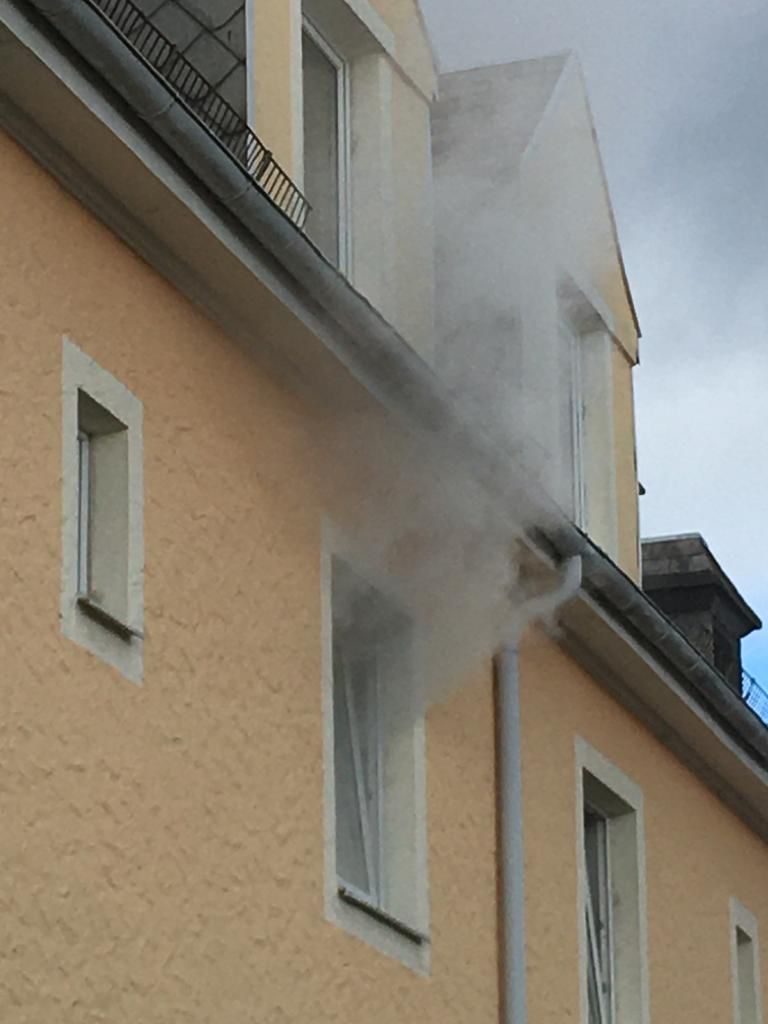 Übung – Brand im Gebäude