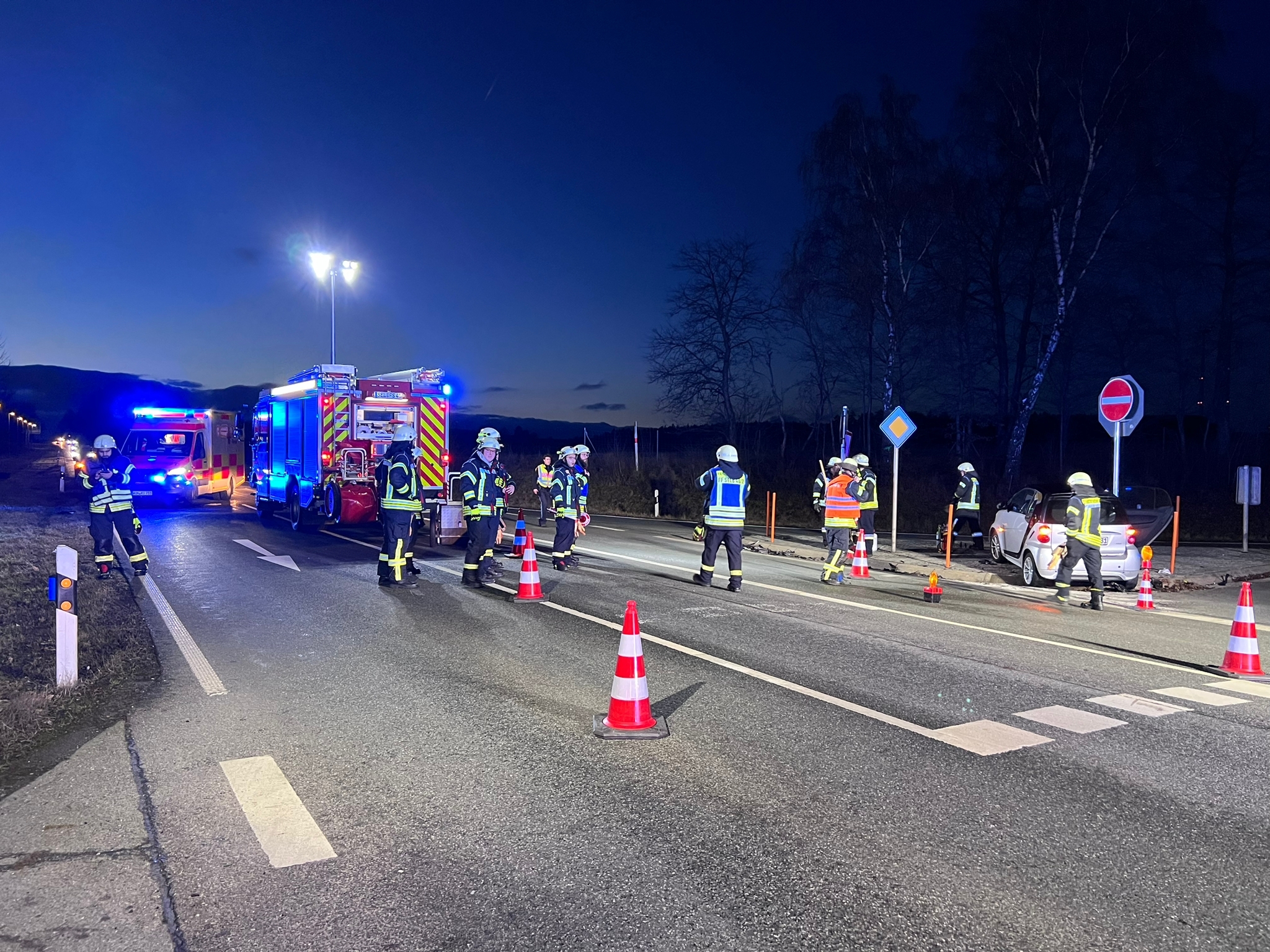1.) THL – VU mit PKW