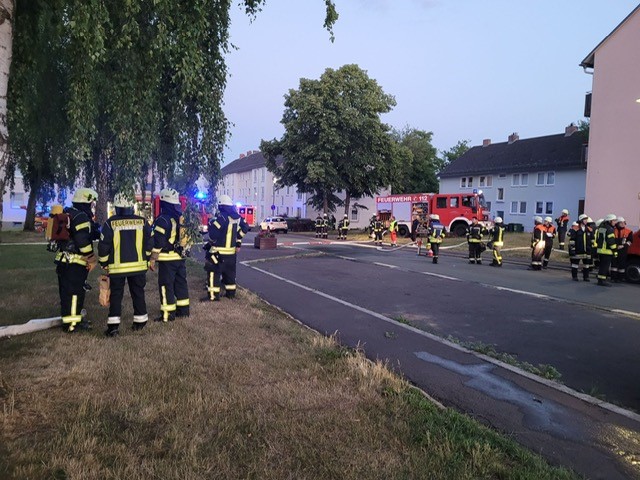 130.) Brand Dachstuhl