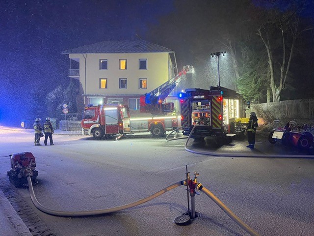 Brandeinsatz fordert unsere Einsatzkräfte